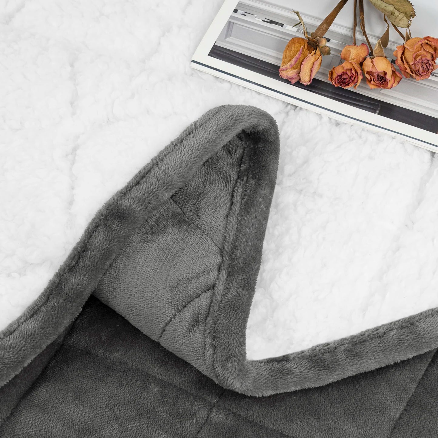 Therapeutische Gewichtsdeken – Flanel & Fleece, 7–11 kg