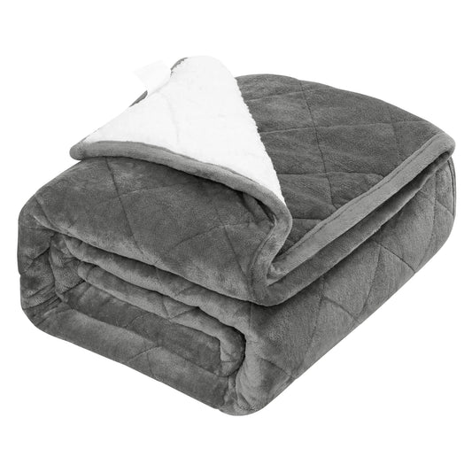 Therapeutische Gewichtsdeken – Flanel & Fleece, 7–11 kg